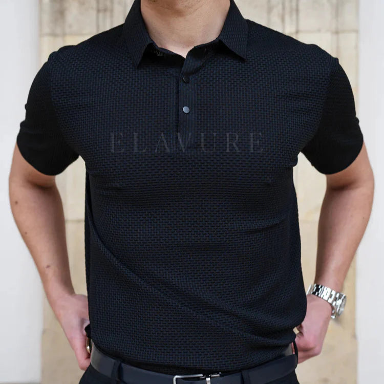 Premium Silk Polo Shirt – Buy 1, Get 1 Free + FREE Premium Wristwatch