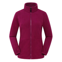 Wine Fleece Jacket